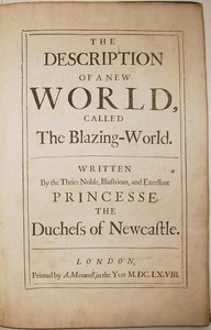 Cover of The Description of a New World, Called the Blazing-World by Duchess of Margaret Cavendish Newcastle