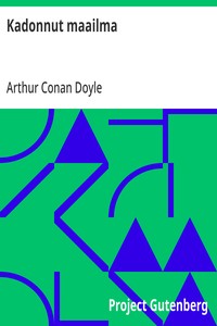 Cover of Kadonnut maailma by Arthur Conan Doyle