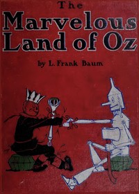 Cover of The Marvelous Land of Oz by L. Frank Baum