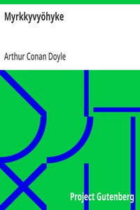 Cover of Myrkkyvyöhyke by Arthur Conan Doyle