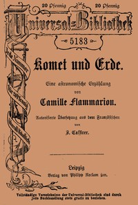 Cover of Komet und Erde: Eine astronomische Erzählung by Camille Flammarion
