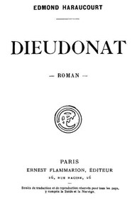 Cover of Dieudonat: Roman by Edmond Haraucourt