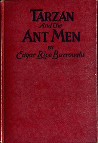 Cover of Tarzan and the Ant Men by Edgar Rice Burroughs