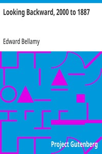 Cover of Looking Backward, 2000 to 1887 by Edward Bellamy