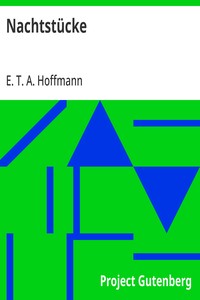 Cover of Nachtstücke by E. T. A. Hoffmann