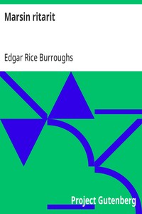 Cover of Marsin ritarit by Edgar Rice Burroughs