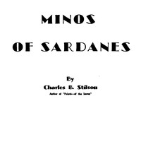 Cover of Minos of Sardanes by Charles B. Stilson