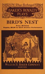 Cover of Bird's nest, a fantasy in one act by Tracy D. Mygatt
