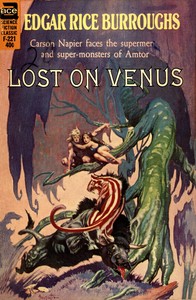 Cover of Lost on Venus by Edgar Rice Burroughs