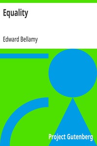 Cover of Equality by Edward Bellamy