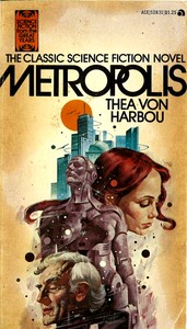 Cover of Metropolis by Thea von Harbou