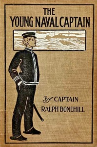 Cover of The young naval captain by Edward Stratemeyer