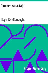 Cover of Ikuinen rakastaja by Edgar Rice Burroughs