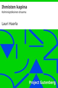 Cover of Ihmisten kapina by Lauri Haarla