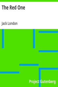 Cover of The Red One by Jack London