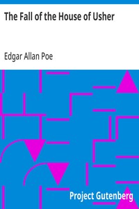 Cover of The Fall of the House of Usher by Edgar Allan Poe