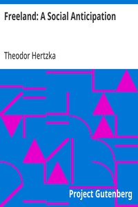Cover of Freeland: A Social Anticipation by Theodor Hertzka